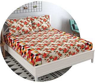 Bed Sheets | bedroom furniture sets | online bedroom furniture | furniture for bedroom India