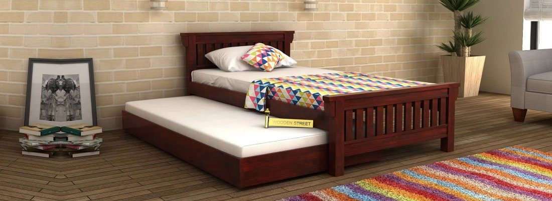 Beds - Buy Wooden Bed Online in India @ Upto 60% Off