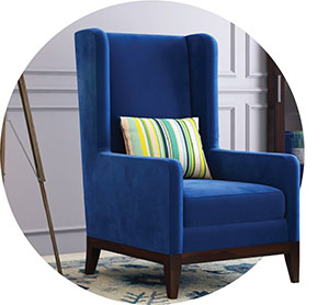 Fancy Wing Chair for Home