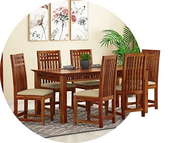 6 Seater Dining Table Sets, dining table set, wooden dining table, dinning table, dining set, dining table online