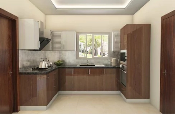 Featured image of post Indian Style U Shape Kitchen Design : Here are 10 creative u shaped kitchen designs that can be applied to indian homes whether it is being renovated or under construction.