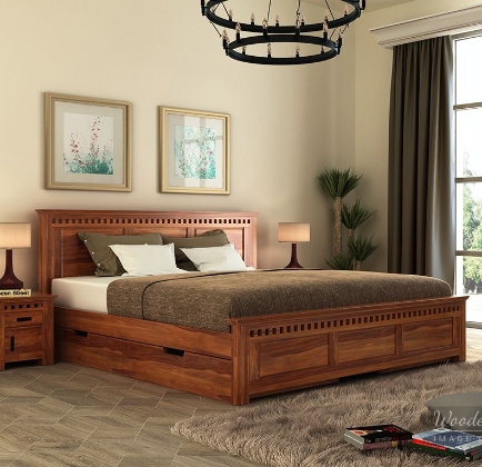 Beds Upto 55 Off Buy Wooden Bed Online In India At Best Prices Woodenstreet